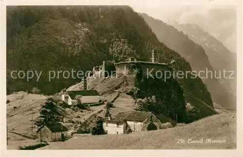 AK / Ansichtskarte Mesocco Castell Mesocco