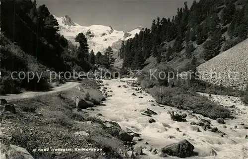 AK / Ansichtskarte Rosegtal Sellagruppe Rosegtal