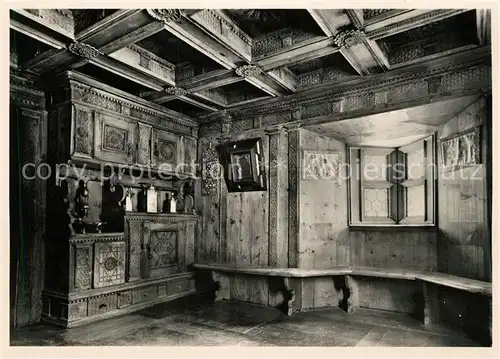 AK / Ansichtskarte St_Moritz_GR Museum Engiadinals San Murezzan  St_Moritz_GR