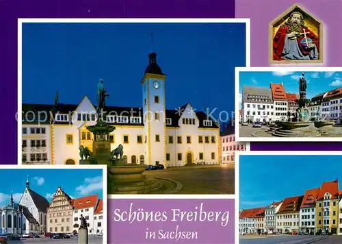 AK / Ansichtskarte Freiberg_Sachsen  Freiberg Sachsen