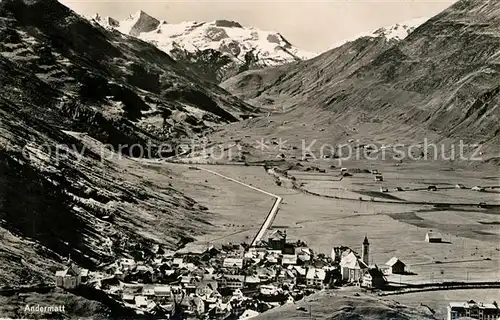 AK / Ansichtskarte Andermatt Panorama Andermatt