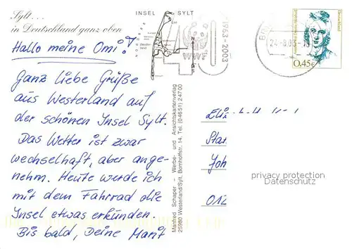 AK / Ansichtskarte Westerland_Sylt Strand Duenen Denkmal Westerland_Sylt