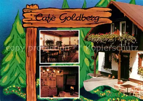 AK / Ansichtskarte Bad_Harzburg Cafe Goldberg Bad_Harzburg
