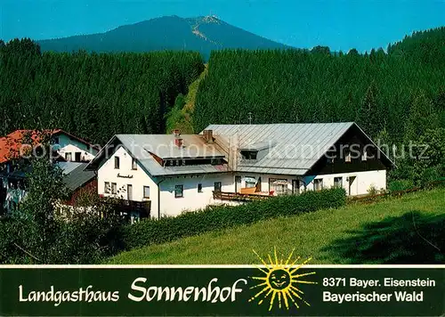 AK / Ansichtskarte Bayerisch_Eisenstein Landgasthaus Sonnenhof Bayerischer Wald Bayerisch_Eisenstein