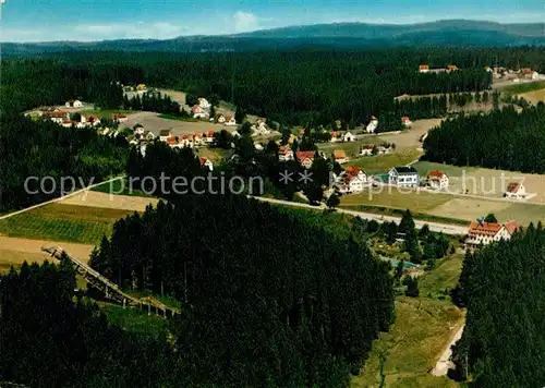 AK / Ansichtskarte Kniebis_Freudenstadt Hoehenluftkurort Wintersportplatz Schwarzwald Fliegeraufnahme Kniebis_Freudenstadt