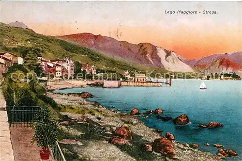 AK / Ansichtskarte Stresa_Lago_Maggiore Panorama Stresa_Lago_Maggiore