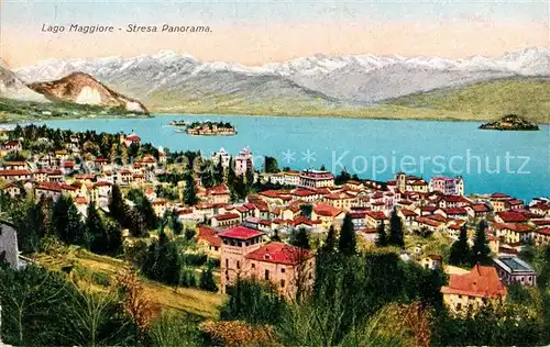 AK / Ansichtskarte Stresa_Lago_Maggiore Panorama Stresa_Lago_Maggiore