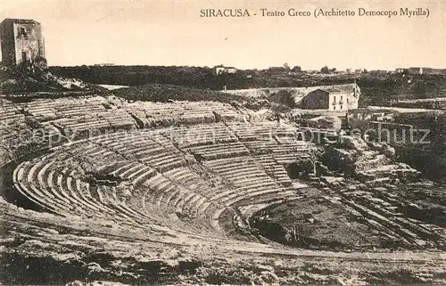 AK / Ansichtskarte Siracusa Teatro Greco  Siracusa