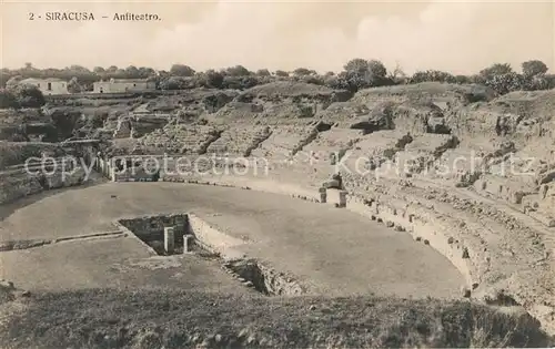 AK / Ansichtskarte Siracusa Anfiteatro Siracusa