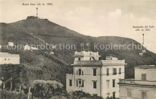 AK / Ansichtskarte Rocca_di_Papa Santuario del Tufo e Monte Cavo Rocca_di_Papa