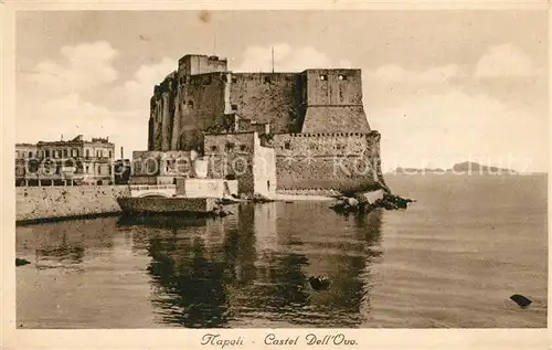 AK / Ansichtskarte Napoli_Neapel Castel Dell Ovo Napoli Neapel