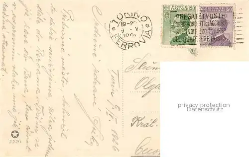 AK / Ansichtskarte Torino Ponte Umberto I e Panorama Torino