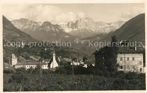 AK / Ansichtskarte Bozen_Suedtirol Panorama Alpen Bozen Suedtirol