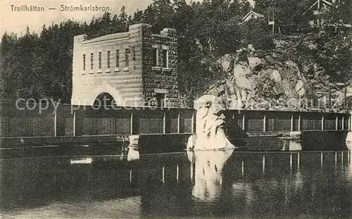 AK / Ansichtskarte Trollhaettan Stroemkarlsbron Trollhaettan