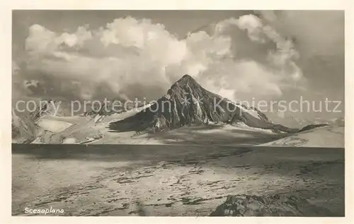 AK / Ansichtskarte Scesaplana Landschaftspanorama Raetikon Alpen Scesaplana