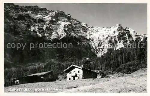 AK / Ansichtskarte Hall_Tirol Lafatscher Hochalm Hall_Tirol