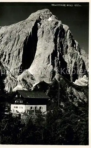 AK / Ansichtskarte Absam Hallerangerhaus Berghaus Karwendelgebirge Absam