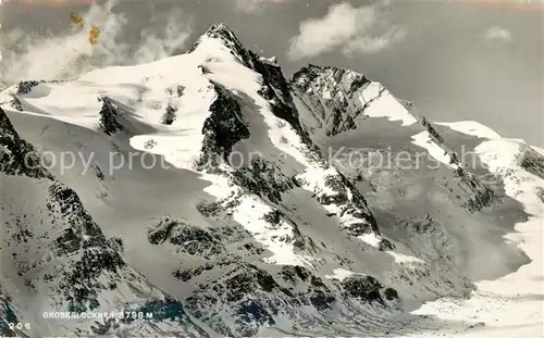 AK / Ansichtskarte Grossglockner Gebirgspanorama Hohe Tauern Grossglockner