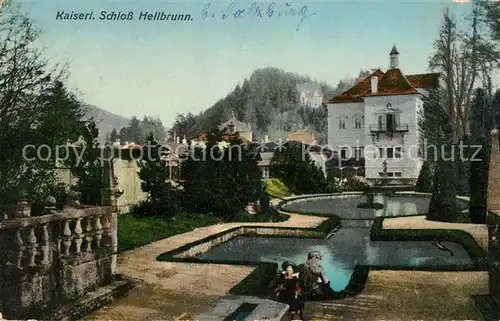 AK / Ansichtskarte Hellbrunn Kaiserliches Schloss Hellbrunn