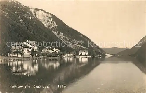 AK / Ansichtskarte Pertisau_Achensee Panorama Blick ueber den See Pertisau Achensee