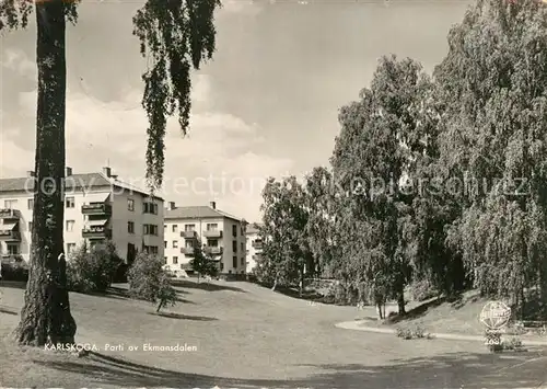 AK / Ansichtskarte Karlskoga Parti av Ekmansdalen Karlskoga