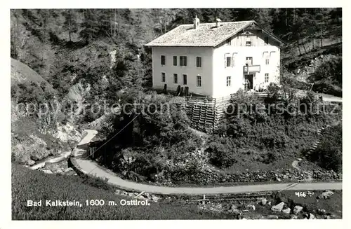 AK / Ansichtskarte Innervillgraten Berggasthof Pension Bad Kalkstein Innervillgraten