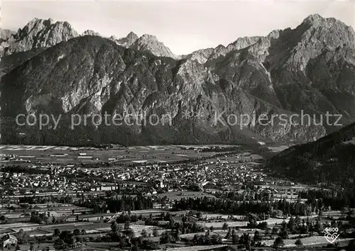 AK / Ansichtskarte Lienz_Tirol mit Lienzer Dolomiten Fliegeraufnahme Lienz Tirol