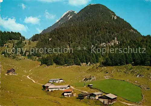 AK / Ansichtskarte Scheffau_Wilden_Kaiser Alpengasthof Walleralm Fliegeraufnahme Scheffau_Wilden_Kaiser