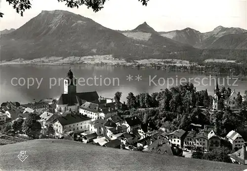 AK / Ansichtskarte St_Wolfgang_Wolfgangsee Panorama Perle des Salzkammerguts St_Wolfgang_Wolfgangsee