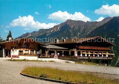 AK / Ansichtskarte Krimml Gasthof Schoenmoosalm am Gerlospass Alpenpass Krimml