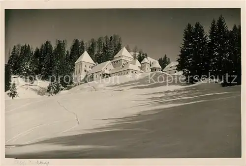 AK / Ansichtskarte Ortisei_St_Ulrich Val Garena motivo invernale Dolomiti Ortisei_St_Ulrich