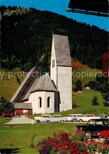 AK / Ansichtskarte Brand_Vorarlberg Kirche mit Niggenkopf Brand Vorarlberg