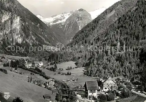 AK / Ansichtskarte Badgastein Panorama Koetschachtal Hotel Gruener Baum Tischlerkar Gletscher Ankogelgruppe Badgastein