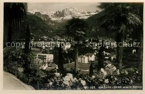 AK / Ansichtskarte Bolzano Gries Panorama Bolzano Gries