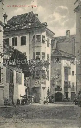 AK / Ansichtskarte Bozen_Suedtirol Batzenhaeusl Bozen Suedtirol
