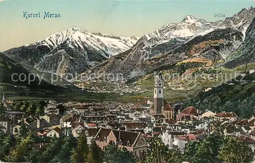 AK / Ansichtskarte Meran_Merano Panorama Meran Merano