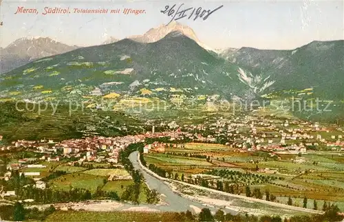 AK / Ansichtskarte Meran_Merano Panorama Iffinger Meran Merano