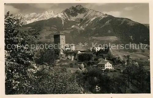 AK / Ansichtskarte Merano_Suedtirol Castel Tyrol Ivigna Merano Suedtirol