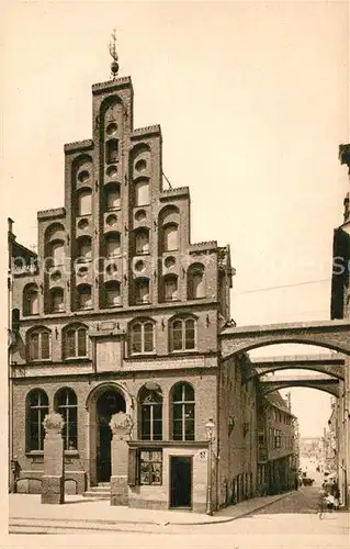 AK / Ansichtskarte Luebeck Die Schiffergesellschaft Luebeck