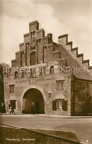 AK / Ansichtskarte Flensburg Nordertor Flensburg
