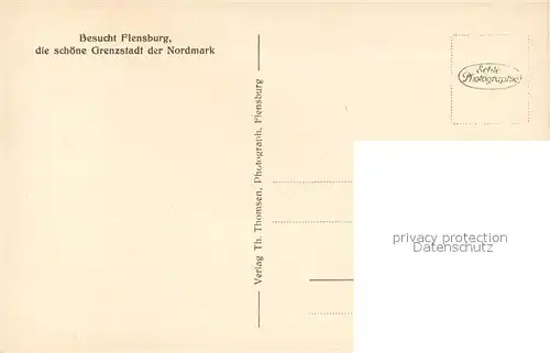 AK / Ansichtskarte Flensburg Nordertor Flensburg