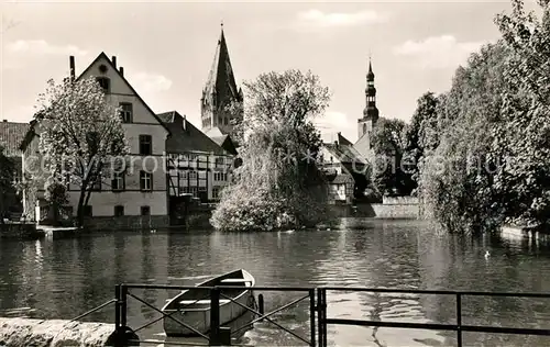 AK / Ansichtskarte Soest_Arnsberg Am grossen Teich Soest_Arnsberg