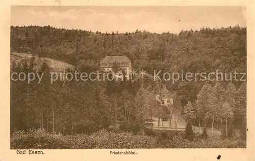 AK / Ansichtskarte Bad_Essen Friedenshoehe Bad_Essen
