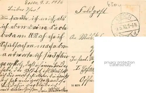 AK / Ansichtskarte Essen_Ruhr Kaiser Wilhelm Denkmal Essen_Ruhr