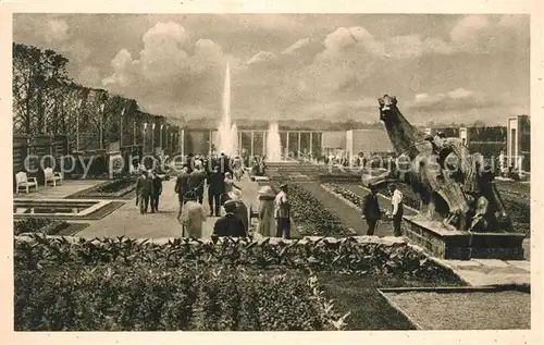 AK / Ansichtskarte Essen_Ruhr Gartenbauausstellung 1929 Sommerblumen Terrassen Essen_Ruhr