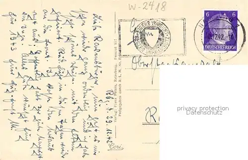 AK / Ansichtskarte Ratzeburg Dompartie Ratzeburg