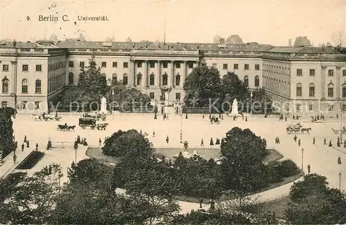 AK / Ansichtskarte Berlin Universitaet Berlin