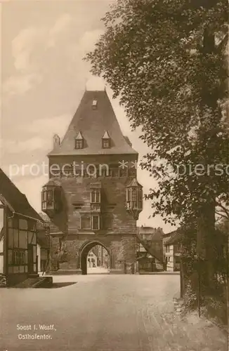 AK / Ansichtskarte Soest_Arnsberg Osthofentor Soest_Arnsberg