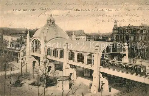 AK / Ansichtskarte Berlin Hochbahnhof Nollendorfplatz Berlin