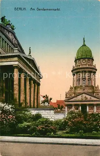 AK / Ansichtskarte Berlin Am Gendarmenmarkt Berlin